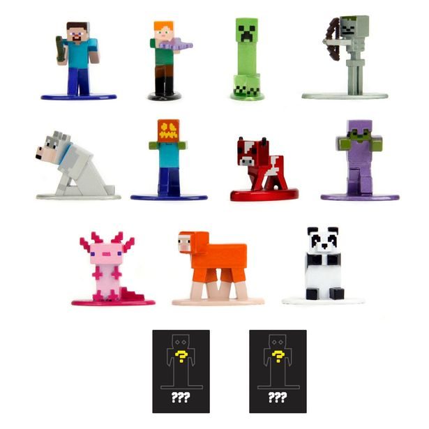Minecraft Nanofigurka v sáčku, DP24, 13 druhů