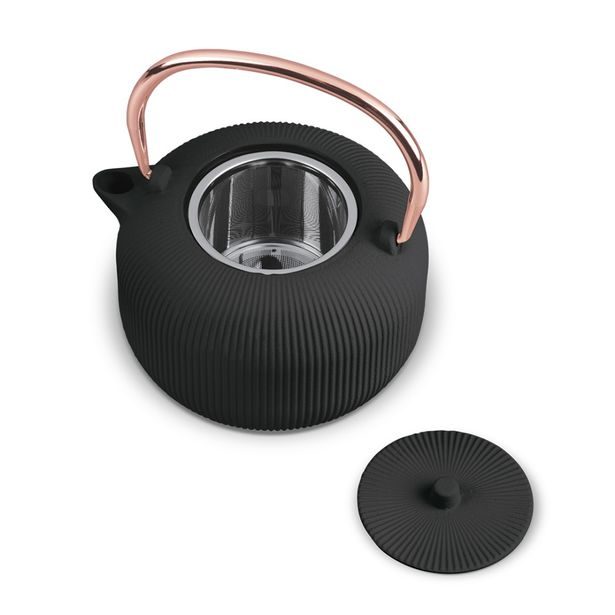 BERLINGERHAUS Konvice na čaj litinová 1 l Black Rose Collection BH-8941