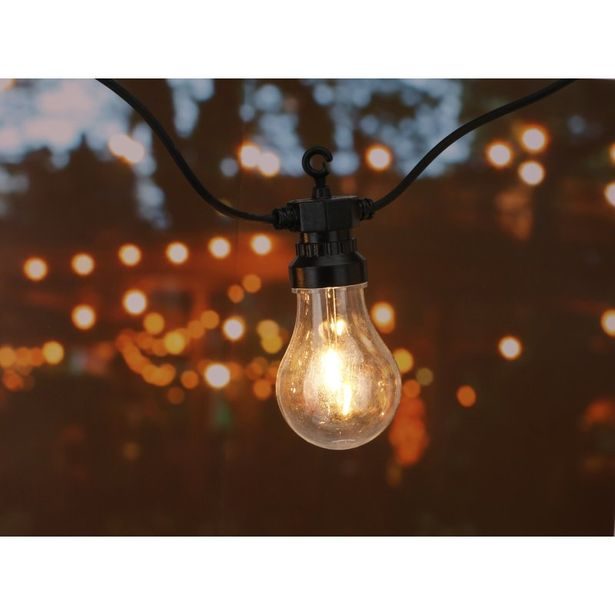REDCLIFFS Zahradní párty osvětlení 20 LED světel teplá bílá KO-LE2200260