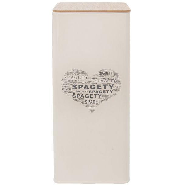 Dóza Špagety SRDCE 11,5x11,5x28,5 cm