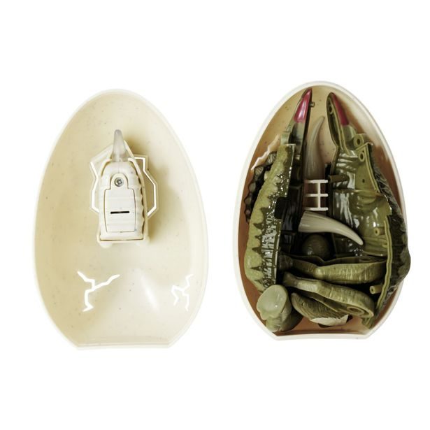 Figurka dinosaura ve vajíčku, 3 druhy