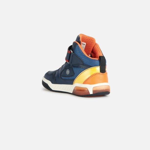 Tmavě modré chlapecké tenisky Geox Inek