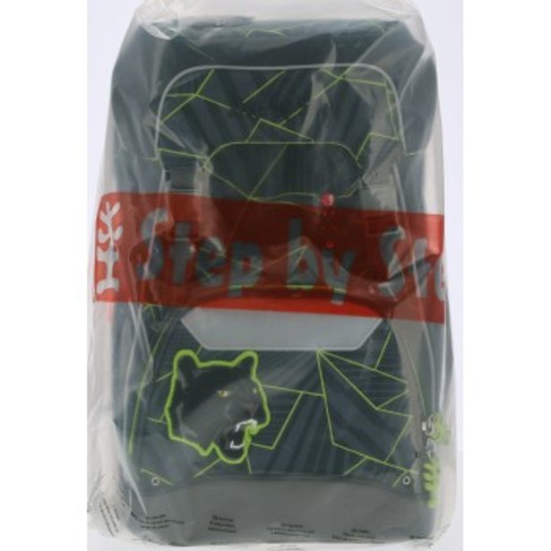 Školní batoh GIANT pro prvňáčky - 5dílný set, Step by Step Dark Cat Chiko, certifikát AGR