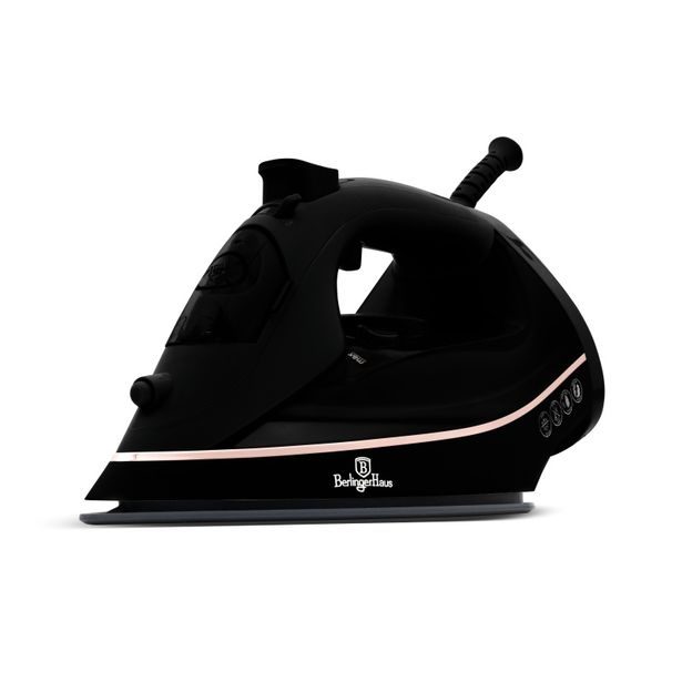 BERLINGERHAUS Žehlička napařovací 2200 W Black Rose Collection BH-9592