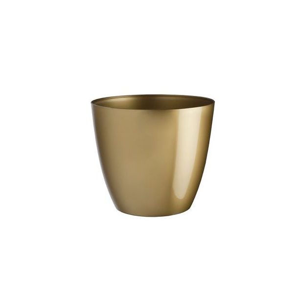 obal d18cm ELLA zlatá lesklá vánoční, plast