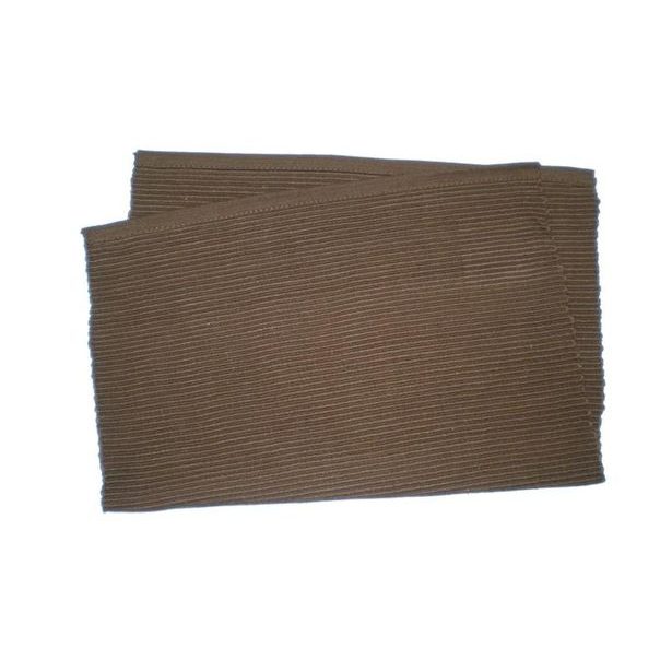 TORO Prostírání žebrovaný profil hnědá, 33 x 45 cm_hamashop