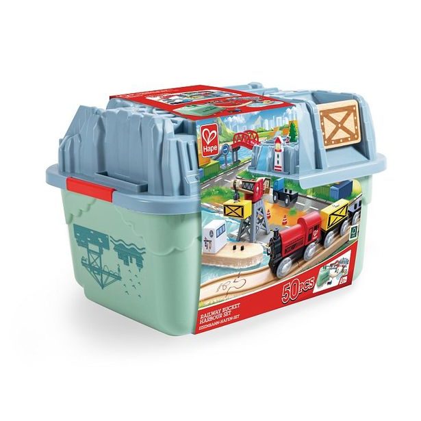 Hape Vláčkodráha v boxu