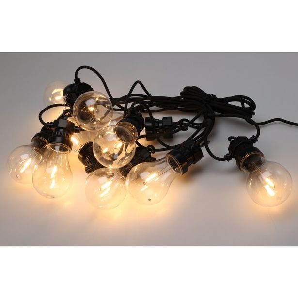 REDCLIFFS Zahradní párty osvětlení 20 LED světel teplá bílá KO-LE2200260