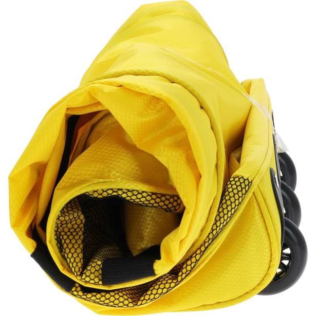 PROWORLD Cestovní taška na kolečkách 110 l žlutá KO-DG1000180