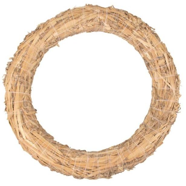 věnec d35cm, korpus, slaměný