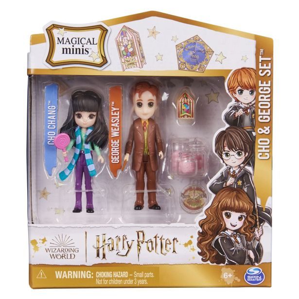 HARRY POTTER DVOJBALENÍ FIGUREK S DOPLŇKY GEORGE A CHO