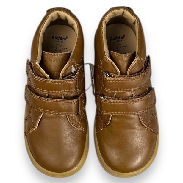 Chlapecké celokožené kompromisní boty Richter Dash Mini hnědé