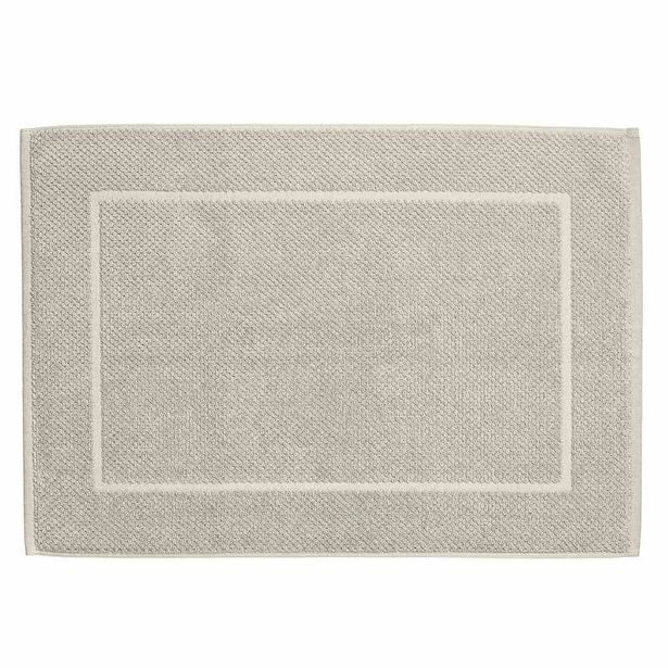 KELA Koupelnová předložka Lavinia 100% organická bavlna 60 x 100 cm bílá KL-24049