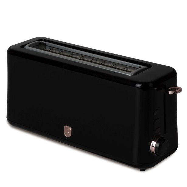 BERLINGERHAUS Topinkovač nerez 980W s dlouhým slotem Black Rose Collection BH-9685