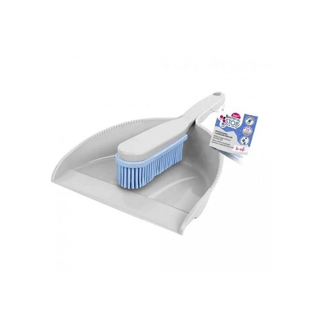 smetáček+lopatka, GUM.VLAS, s gum.lištou, BACTERIA STOP