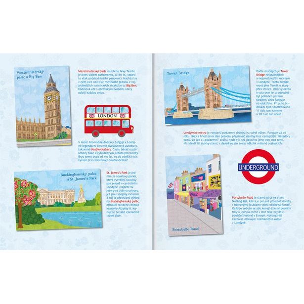 KATE & LONDÝN – Město plné samolepek Baagl