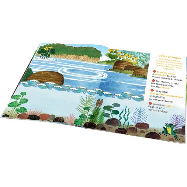 KRTEK a LÉTO ─ Kniha samolepek