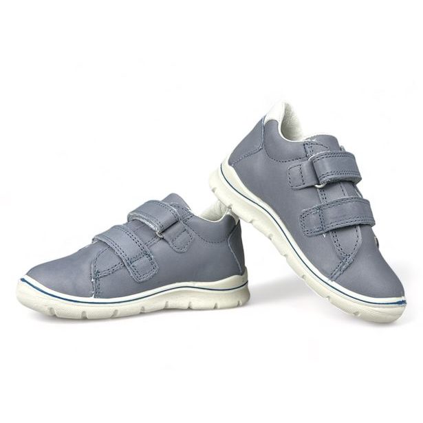 Chlapecká celokožená šedá obuv IMAC