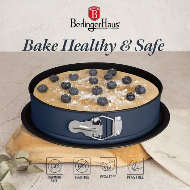 BERLINGERHAUS Forma na dort s titanovým povrchem oválná Deep Sea collection BH-8702