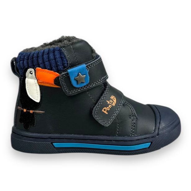 Dětská kožená zimní obuv, Ponte 20 - Tukan