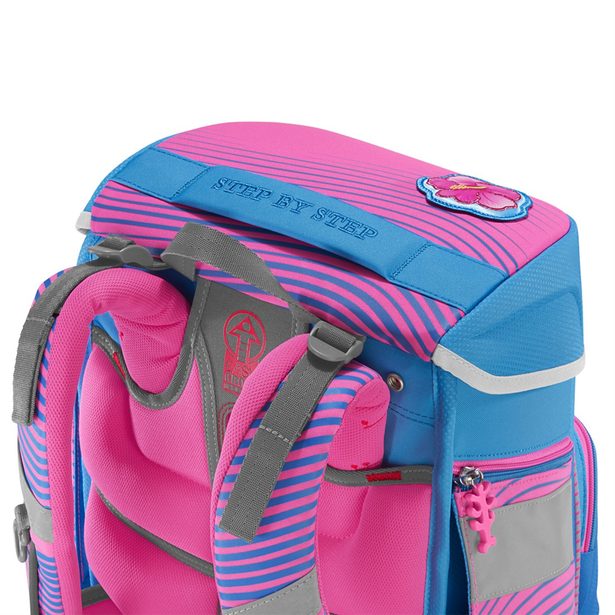 Školní aktovka Step by Step SPACE NEON, Kolibri Kaja - 5 dílný set, AGR certifikát