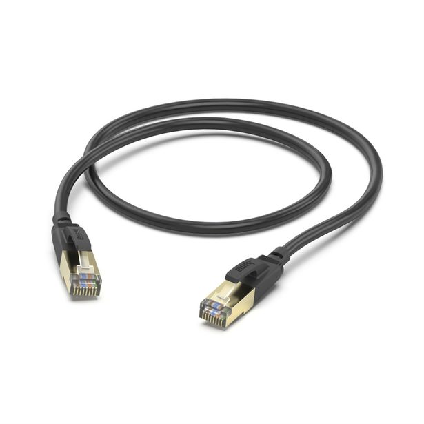 Hama síťový kabel Cat8 S/FTP RJ45 0,5 m, stíněný, 40 Gb/s