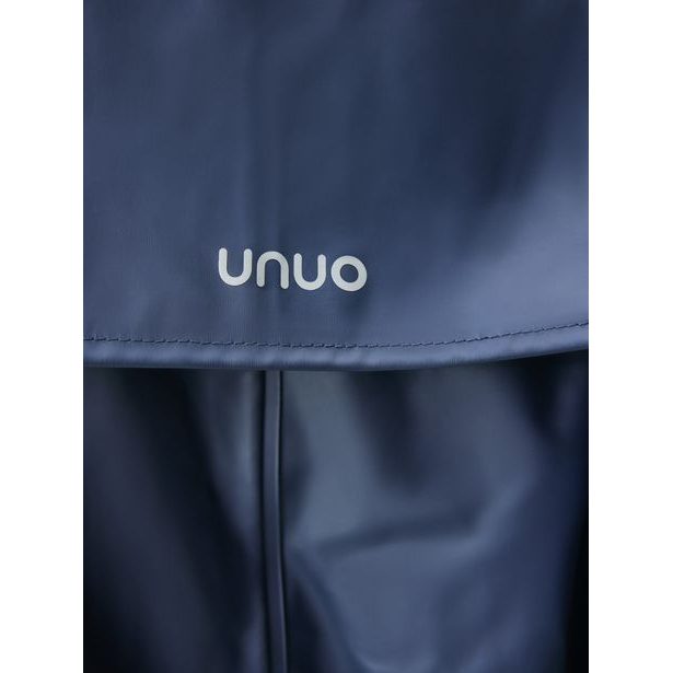 Unuo Dámský nepromokavý kabát bez zateplení, Tm. Modročerná