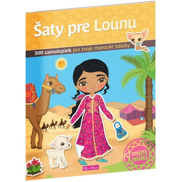 Šaty pre LOUNU – Kniha samolepiek Baagl