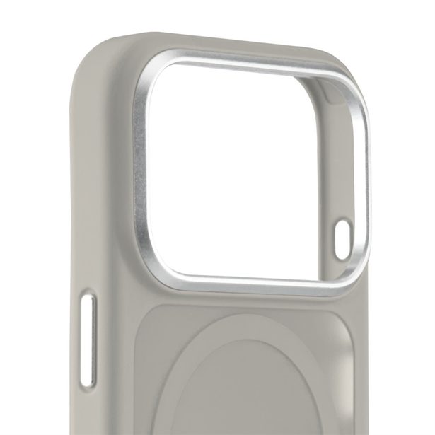 White Diamonds Hybrid Case, kryt pro Apple iPhone 17 Pro, magnetický, matný, poloprůhledný pískový