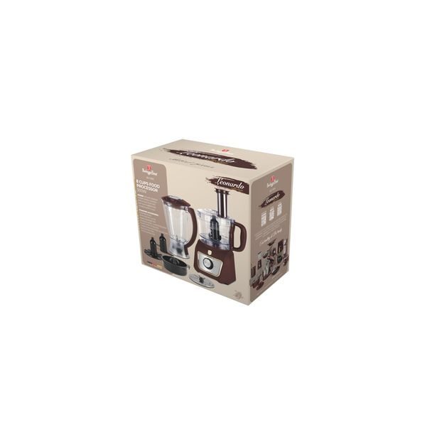BERLINGERHAUS Multifunkční kuchyňský robot s mixérem 8v1 Leonardo Collection BH-9591