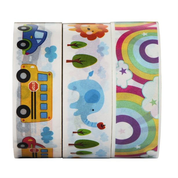 Hama lepící pásky pro kreativní tvorbu, různé motivy, balení 15 setů (cena je uvedená za 1 set)