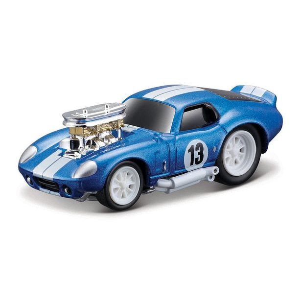 Maisto Maisto - Muscle Machines - 1965 Shelby Cobra Daytona Coupe, modrá, 1:64