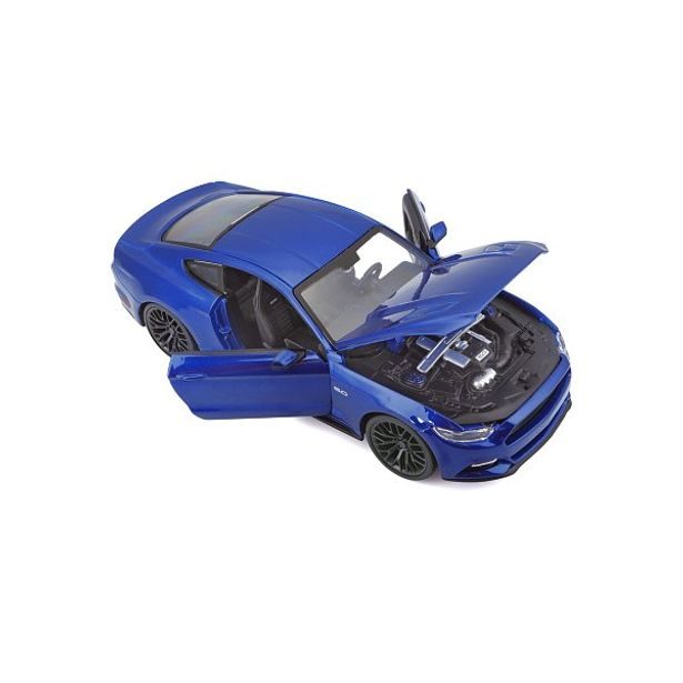 Maisto Maisto - 2015 Ford Mustang GT, metal modrá, 1:24