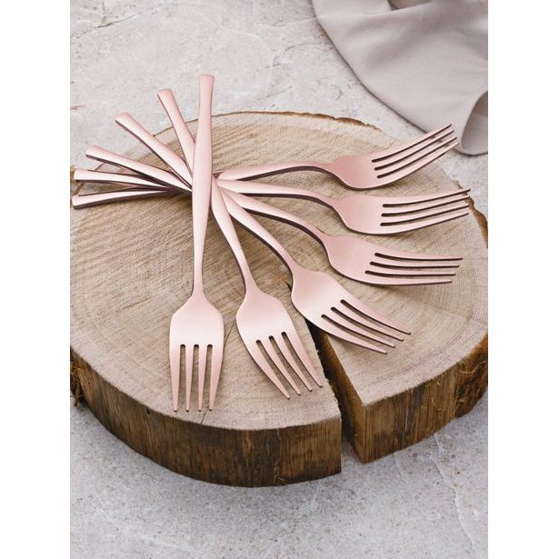 BERLINGERHAUS Sada příborů nerez 24 ks mirror Rosegold Metallic Line BH-3065