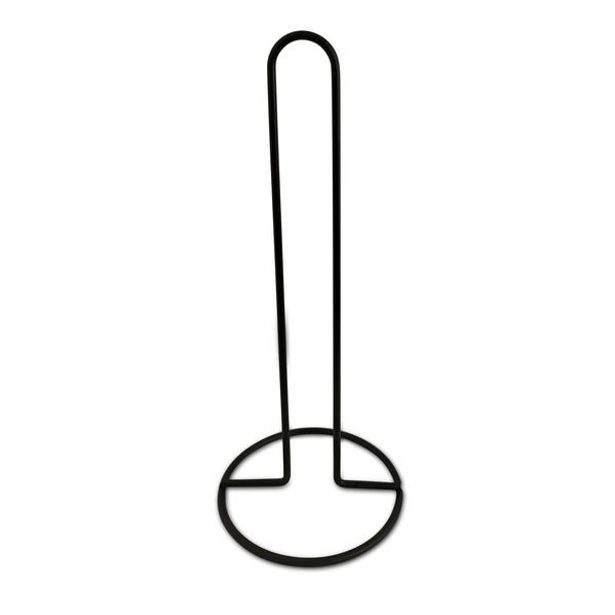 TORO STOJÁNEK NA PAPÍROVOU ROLI MAT ČERNÁ 12X12X30CM SS_hamashop