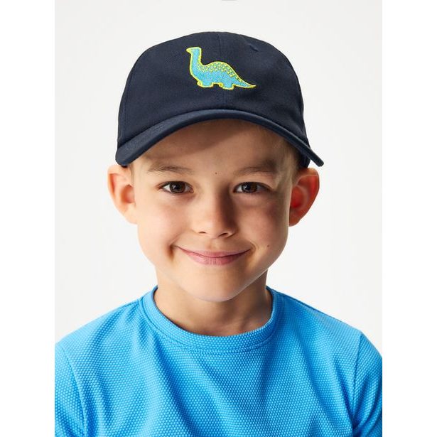 Unuo Dětská kšiltovka, Tm. Modrá, Dinosauři