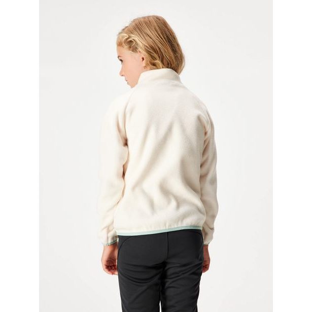 Unuo, Dětská fleecová mikina, Bílá