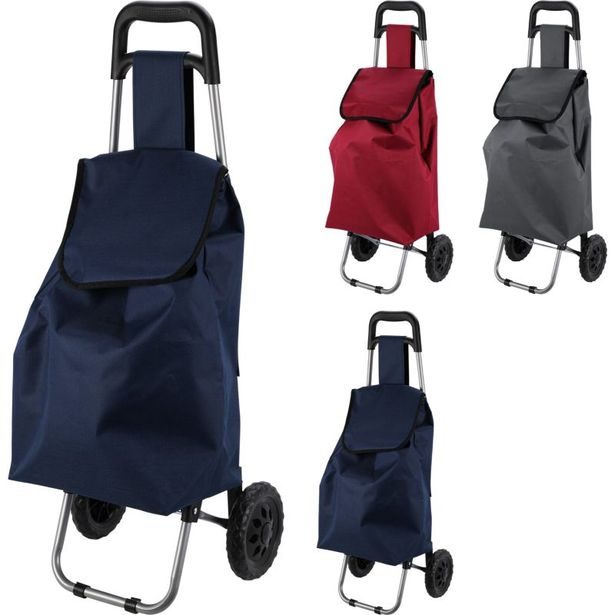 EXCELLENT HOUSEWARE Nákupní taška na kolečkách 33 l červená KO-CM6000030cerv