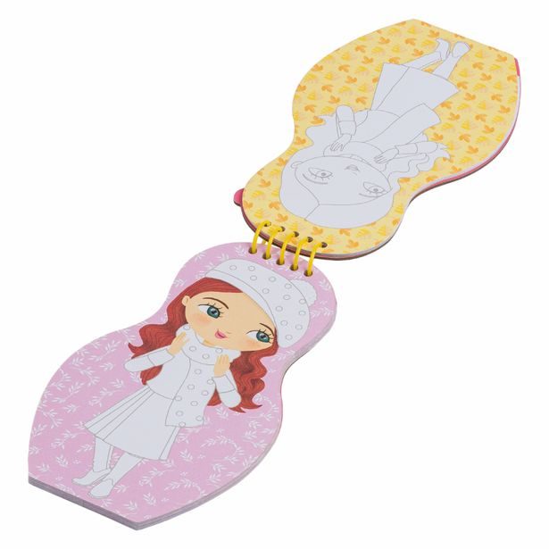 Oblékáme slovenské panenky ZUZKA – Omalovánky Baagl