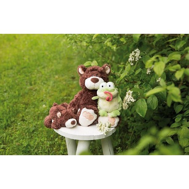 NICI plyš Medvěd hnědý, 35 cm (eco-green)