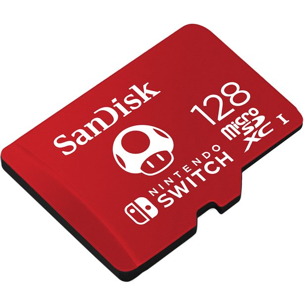 Sandisk Nintendo Switch micro SDXC 128 GB 100 MB/s A1 C10 V30 UHS-1 U3
