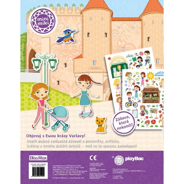 EWA & VARŠAVA ─ Město plné samolepek