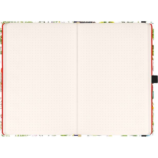 NOTIQUE Notes Bylinky Kateřiny Winterové, tečkovaný, 13 x 21 cm