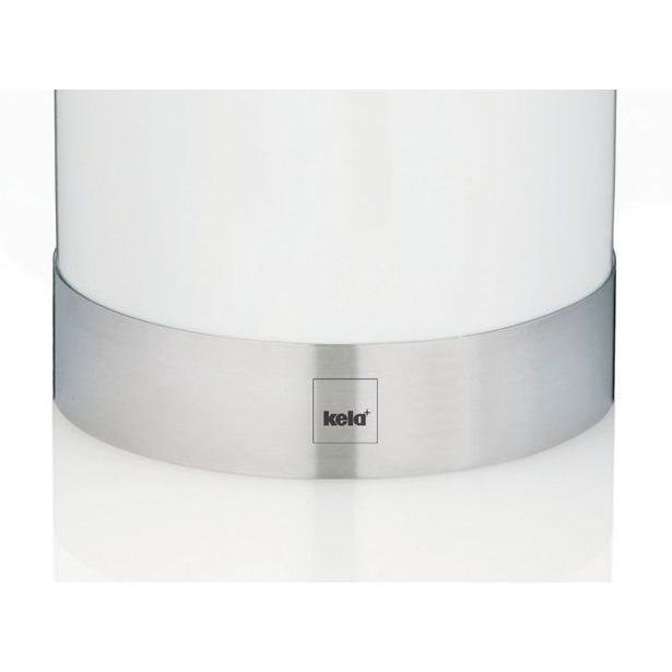 KELA Sada kuchyňských nožů 5 ks ve stojanu ACIDA bílá KL-11286