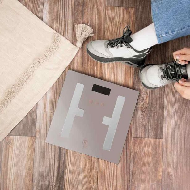 BERLINGERHAUS Osobní váha s měřením tuku, svalů a vody 180 kg Taupe Collection BH-9757