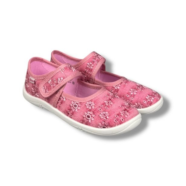 Dívčí BIO bačkory Richter - Růžové