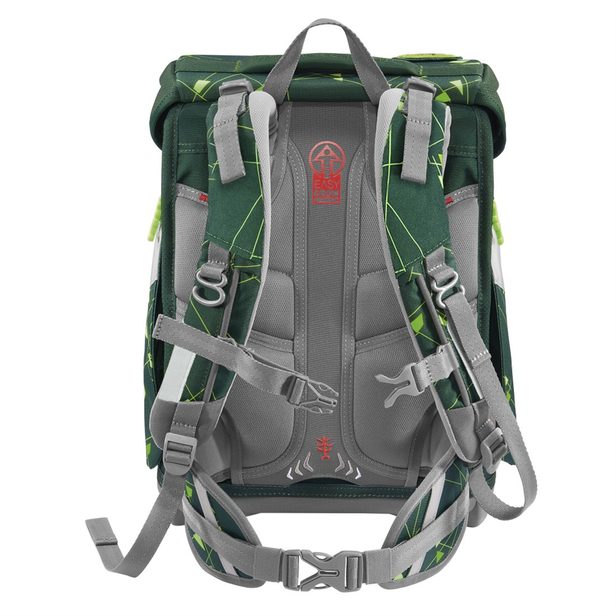 Školní aktovka Step by Step SPACE SHINE, Dino Night Tyro - 5 dílný set, AGR certifikát