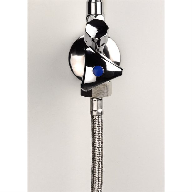 Xavax přívodní hadice, zesílená, nerezová, pro pračky, myčky, 2 m