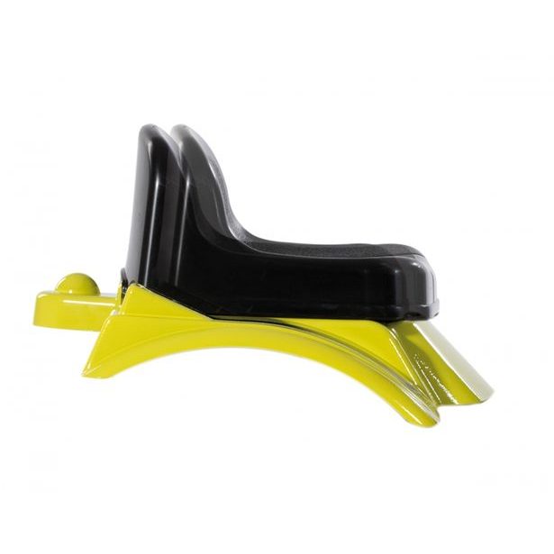 Šlapací traktor CLAAS zelený s vozíkem