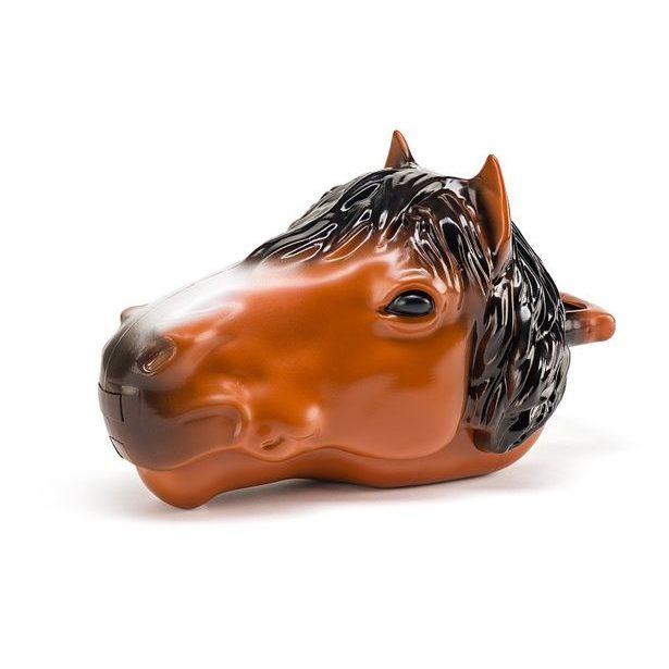 FAUNICA Koňská hlava s figurkami koní, 6ks